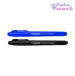 Caneta Marcador Maxprint Cd/dvd Mark+ Duo Azul e Preta