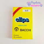 Clips Galvanizados de Aço Bacchi 2/0 - 3/0 - 4/0 - 6/0 - 8/0 - Imagem 6
