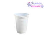Copos Descartáveis 180ml Branco Copomais CX 25 PCT - Imagem 2