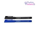 Marcador CD/DVD Retro Maxprint 1.0 Preto e Azul