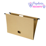 Pasta Suspensa Kraft Natural Acrimet cx com 50und.