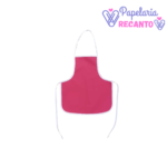 Avental Infantil Cor Liso - Rosa Best.
