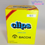 Clips Galvanizados de Aço Bacchi 2/0 - 8/0 - 6/0 - Imagem 3