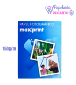Papel Fotográfico Glossy Maxprint A4 - 20 Folhas - Imagem 3