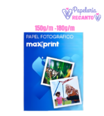 Papel Fotográfico Glossy Maxprint A4 - 50 Folhas
