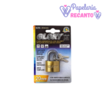 Cadeado Glory 20mm, 25mm e 38mm – Cartela Individual - Imagem 3