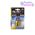 Cadeado Glory 20mm, 25mm e 38mm – Cartela Individual - Imagem 4