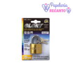 Cadeado Glory 20mm, 25mm e 38mm – Cartela Individual - Imagem 2