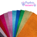 Folha de Eva Glitter 40X48cm Unidade - Make+