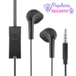 Fone de Ouvido para Celular P2 3.5mm com Microfone - Imagem 3