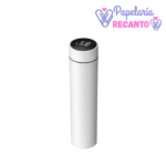 Garrafa Térmica Com Medidor De Temperatura Digital Led 500ml - Imagem 3