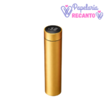 Garrafa Térmica Com Medidor De Temperatura Digital Led 500ml - Imagem 6