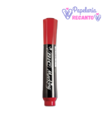 Marcador Permanente Vermelho Chanfrado - BIC