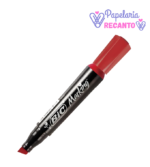 Marcador Permanente Vermelho Chanfrado - BIC - Imagem 2
