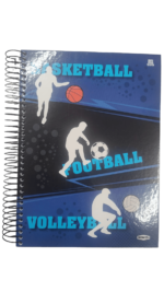 Caderno Animativa BOM:D+  240 Folhas Espiral 15 Máterias - Imagem 2